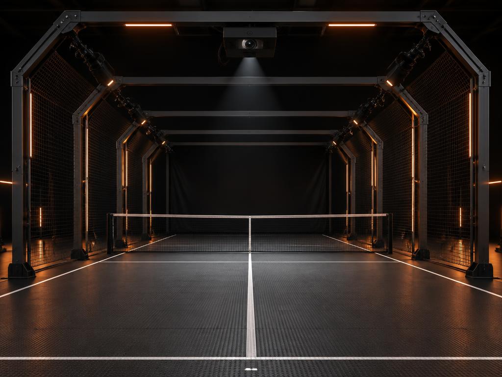 Render 3D Metodo PAC: Telecamere e proiettore